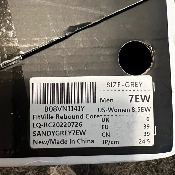 NIB FitVille Rebound Core Extra Wide Walking Shoes - Picture 12 of 13